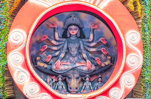 The Supreme shakti, Maa Durga is worshiped photo