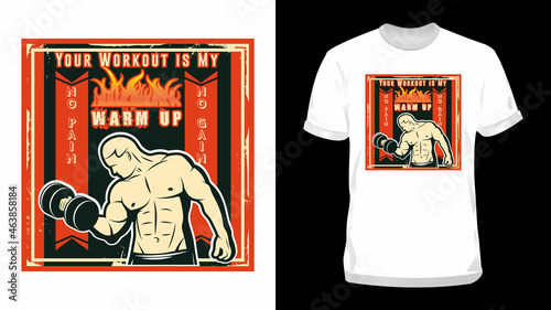 Motivational and Inspirational typography T Shirt Design, Gym T Shirt, Fitness T Shirt Design, Motivational and Inspirational Quotes for fitness T Shirt Design.