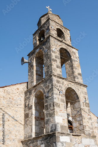 Fototapeta Naklejka Na Ścianę i Meble -  Kirche Hl. Spiridon, Mystras, bei Sparta, Peloponnes. Griechenland
