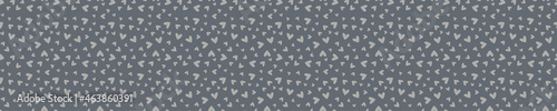 Seamless pattern with grey hearts. Cute and childish design for fabric  textile  wallpaper  bedding  swaddles or gender-neutral apparel.