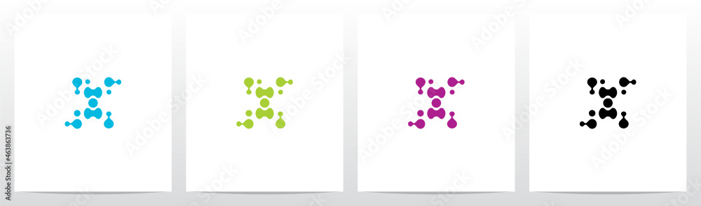 Microbiology Amoeba Paramecium Letter Logo Design X Microbiology Amoeba Paramecium Letter Logo Design X
