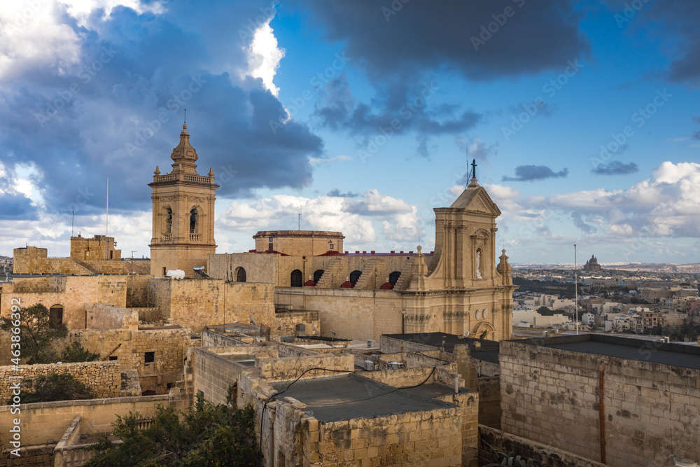 Malta  Himmel Reisen Landschaft Stadt Architektur  Kirche