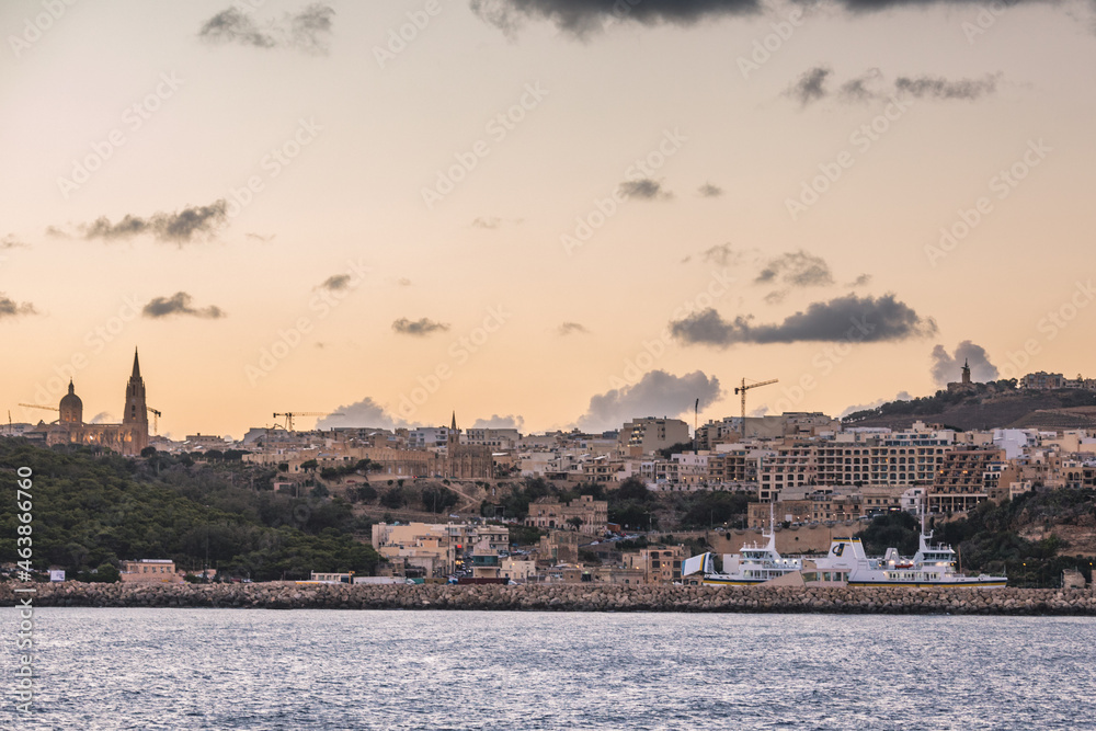 Malta Meer Himmel Reisen Landschaft Stadt Architektur  Kirche