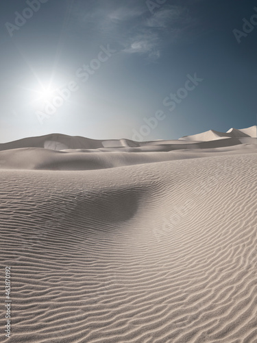 view of nice sands dunes at Sands Dunes National Park