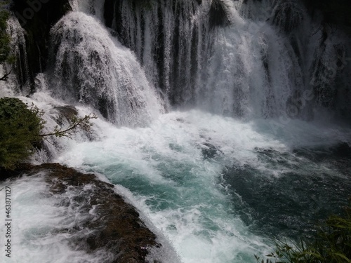 nature  river  waterfall
