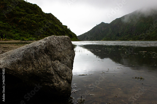 Landscape with lake