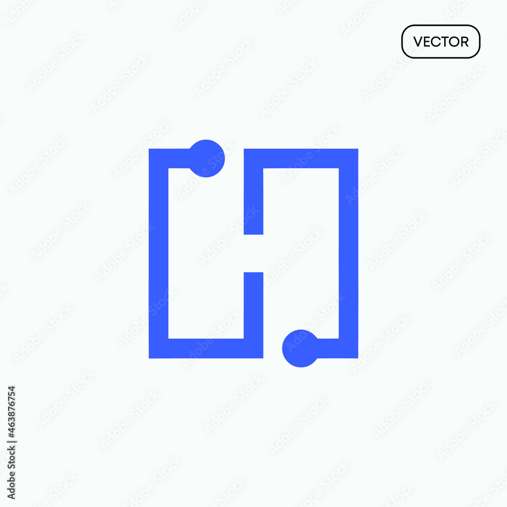 Tech, electronic, Letter H monogram logo, sleek design, symbol, icon, letter, unique, modern, app icon Tech, electronic, Letter H monogram logo, sleek design, symbol, icon, letter, unique, modern, app icon