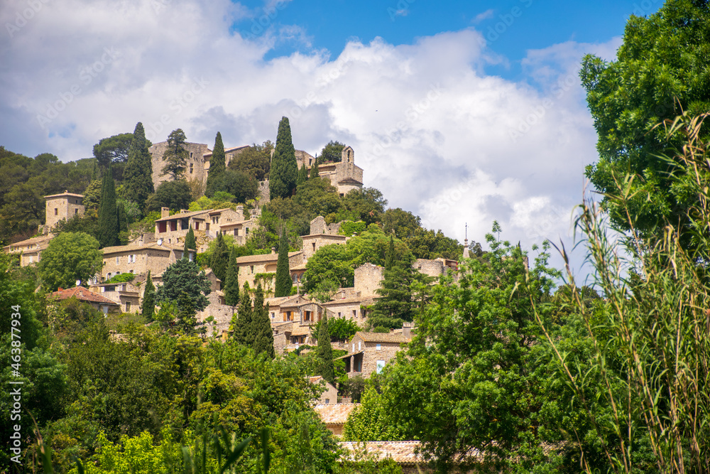 Provence city, La-Roque-sur-Cèze