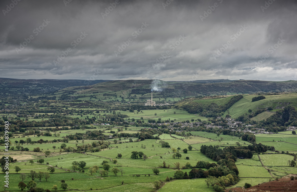 looking across from Mam tor