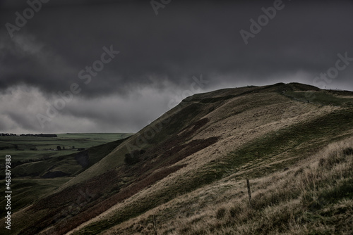 looking across from Mam tor