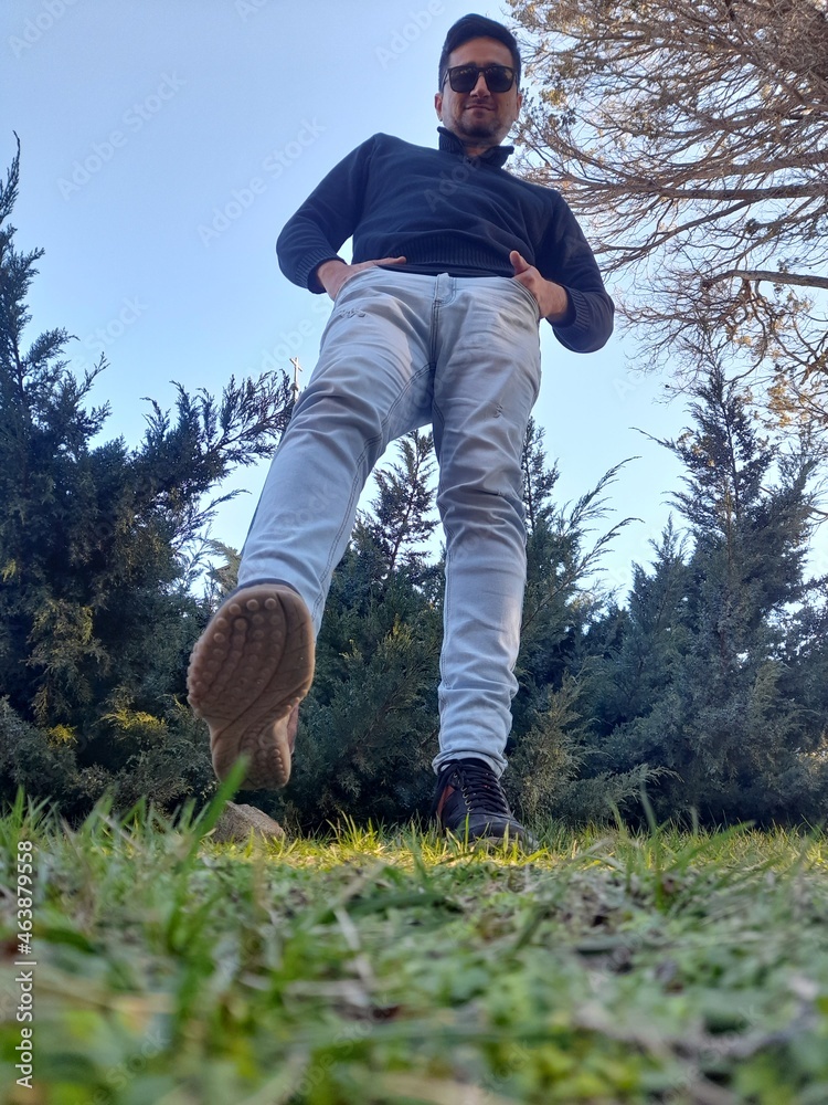 man in the park man in the park