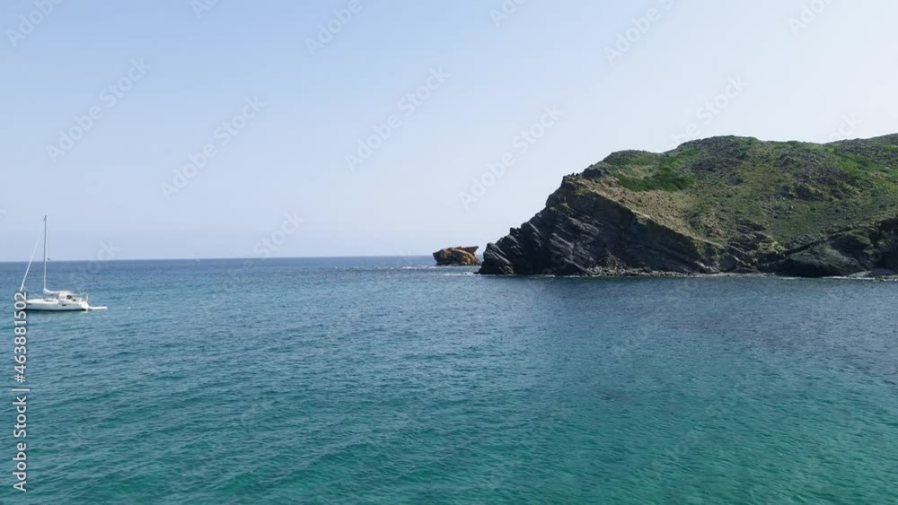 Calas norte de menorca drone 4k