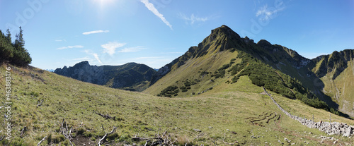 Wanderung auf den Hochmiesing: Am Miesingsattel, Blick zur Rotwand photo