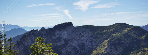 Hochmiesing-Wanderung: Blick auf die Ruchenköpfe photo