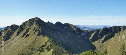Wanderung auf den Hochmiesing: Rotwand-Panorama photo