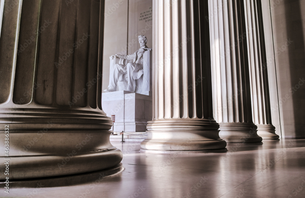 The Lincoln Memorial in Washington, D.C.