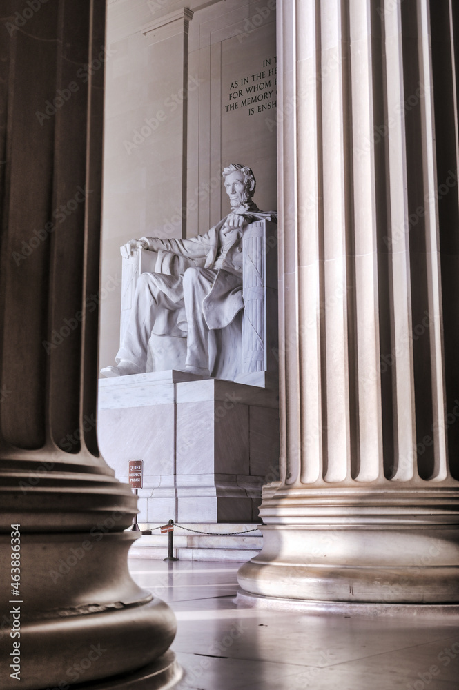 The Lincoln Memorial in Washington, D.C.