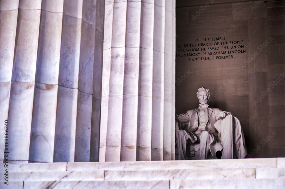 The Lincoln Memorial in Washington, D.C.