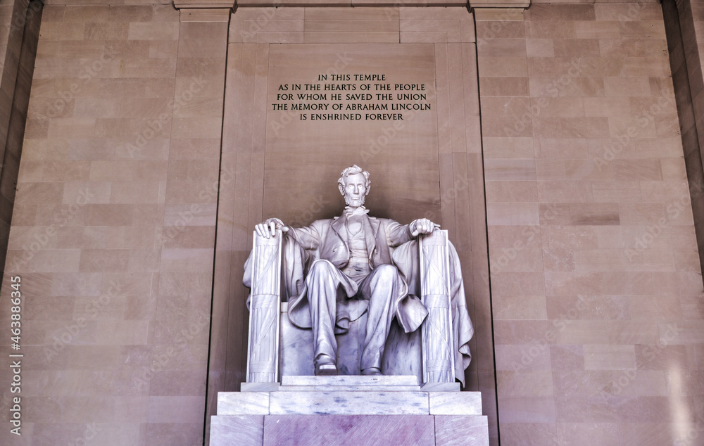 The Lincoln Memorial in Washington, D.C.