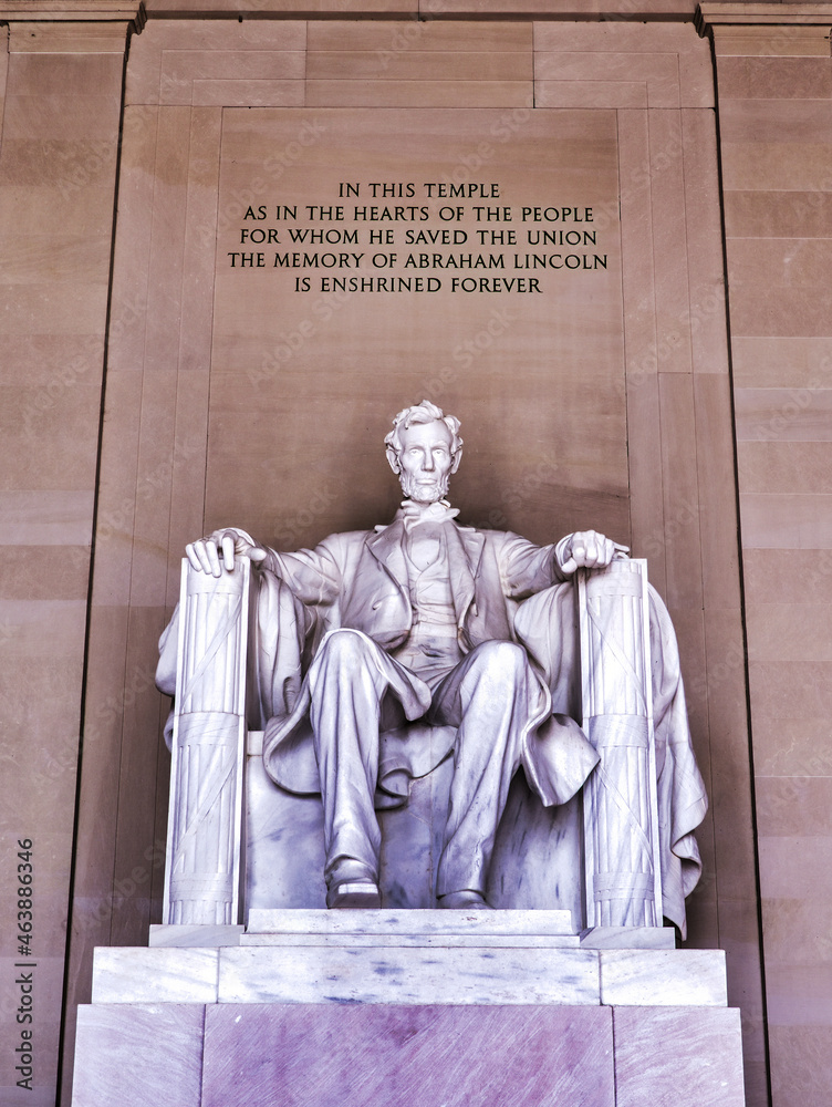 The Lincoln Memorial in Washington, D.C.