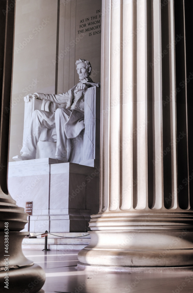 The Lincoln Memorial in Washington, D.C.