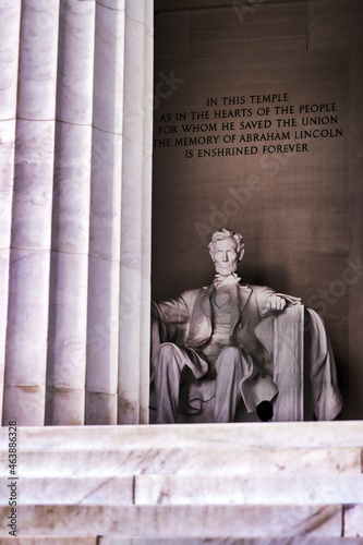 The Lincoln Memorial in Washington, D.C.