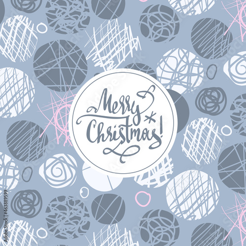 Christmas greeting card .