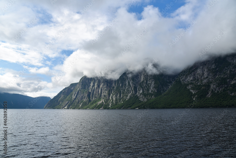 lake in the mountains