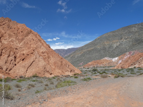 landscape of the mountains