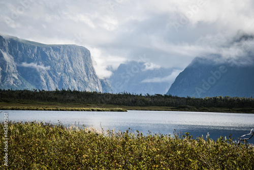 lake in the mountains