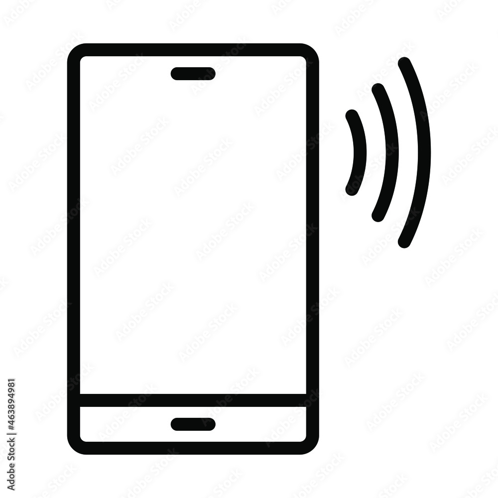 NFC payment flat line icon. Contactless wireless pay sign logo. Outline sign for mobile concept and web design, store NFC payment flat line icon. Contactless wireless pay sign logo. Outline sign for mobile concept and web design, store