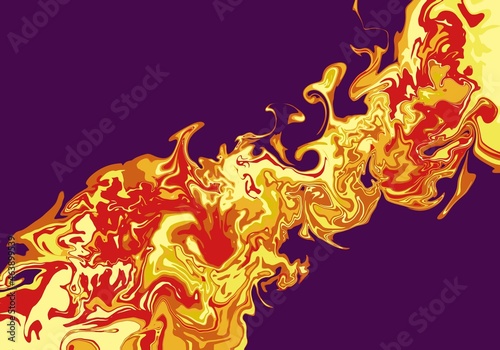 Red, orange and purple marble texture background