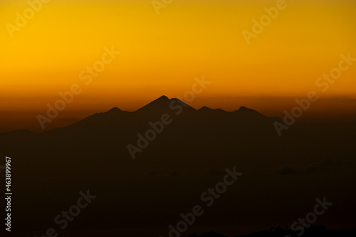Bali  Indonesia - Sunrise at Mount Rinjani