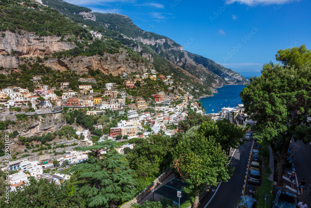 The Amalfi Coast - sea, mountains and wonderful colored buildings