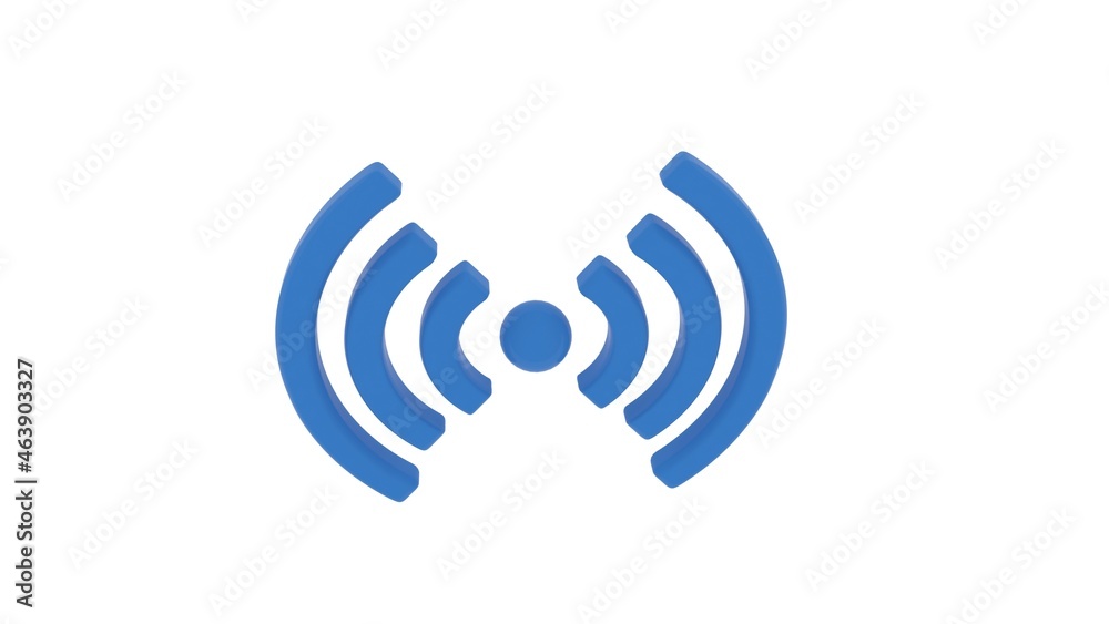 3d illustration wifi symbol hot spot technology concept
3d illustration wifi symbol hot spot technology concept