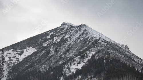 Tatra mountains in winter, Europe