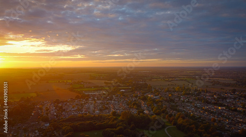 sunset in essex england © Frosty