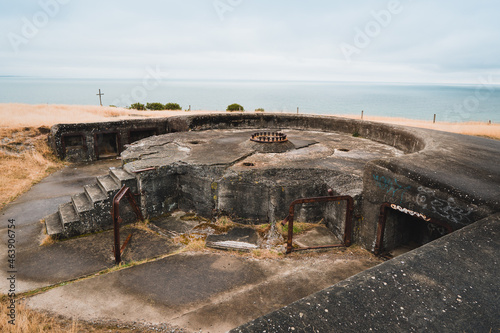 Godley Head coastal defence battery, Canterbury, New Zealand.