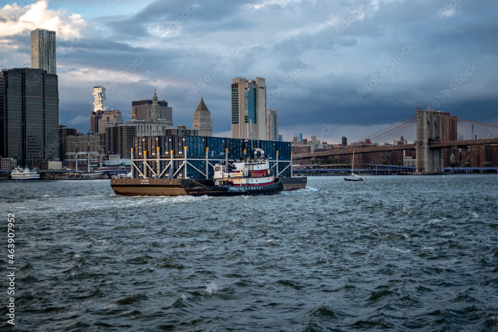 Obraz premium Containers NYC Brooklyn