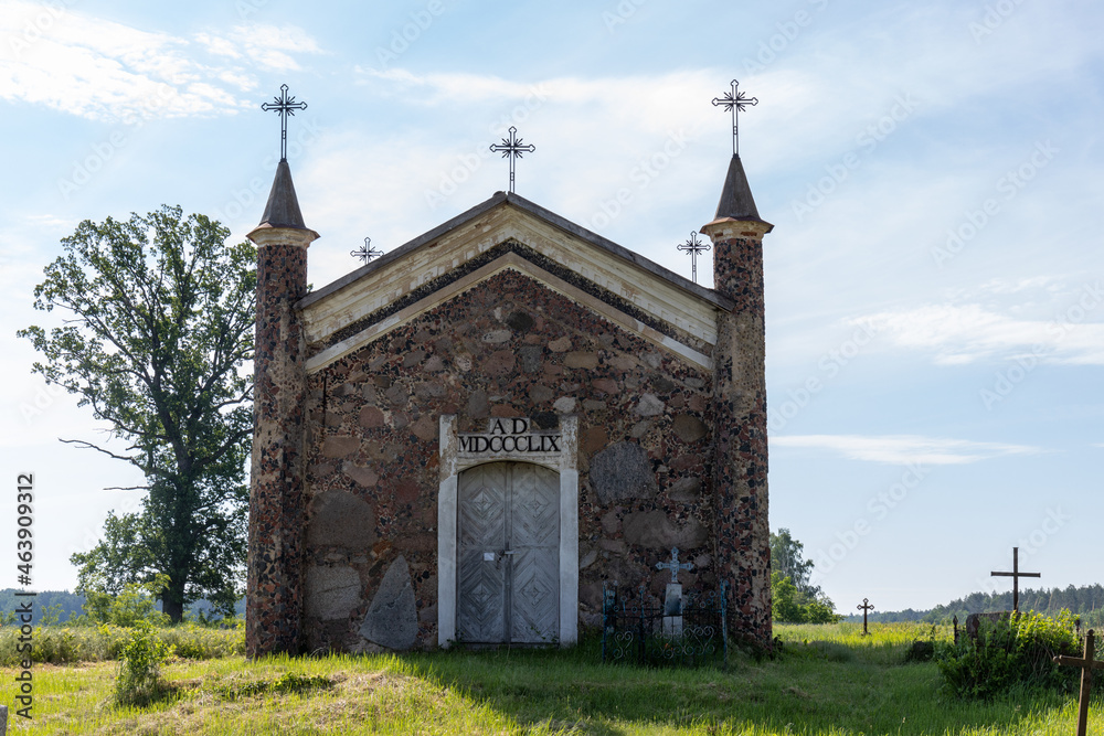 The chapel in the old Catholic cemetery
