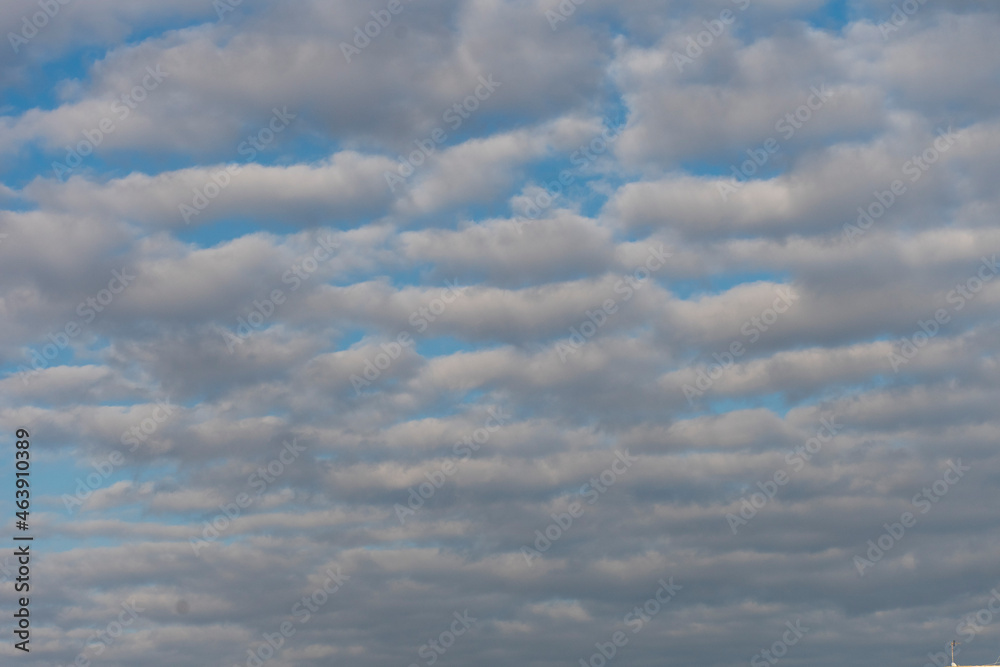 blue sky with clouds