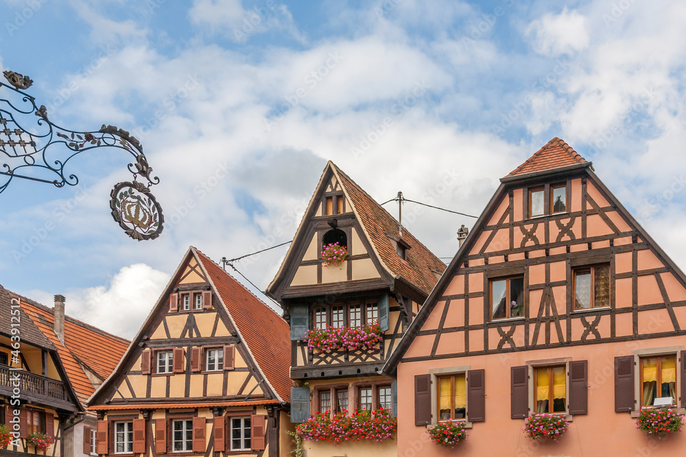 Dambach-la-Ville, Fachwerkhäuser Dambach-la-Ville, Fachwerkhäuser