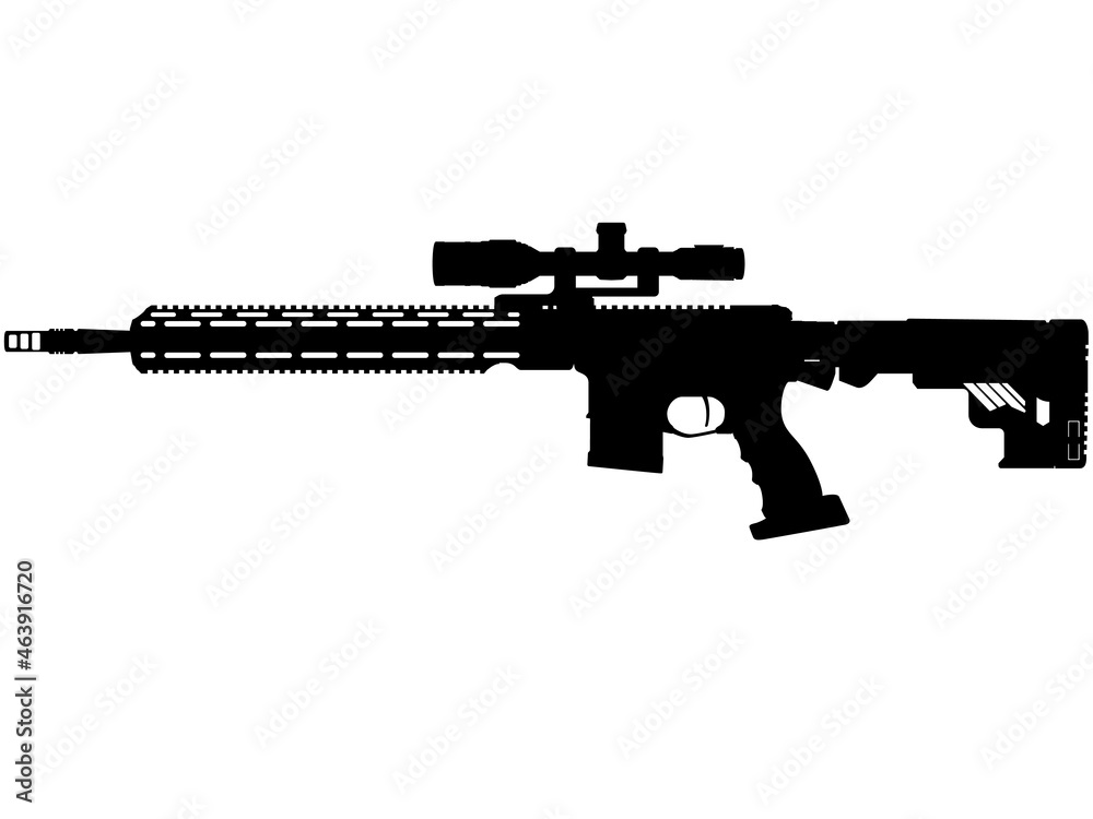 USA United States Army Rifle AR-15 m4 - m16 United States Armed Forces, Marine Corps and SWAT Police fully automatic machine gun American Tactical rifle officially AR-15 Carbine NATO Caliber