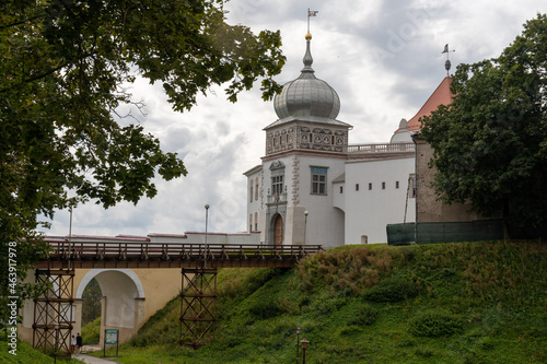 The old royal castle in Grodno. Belarus