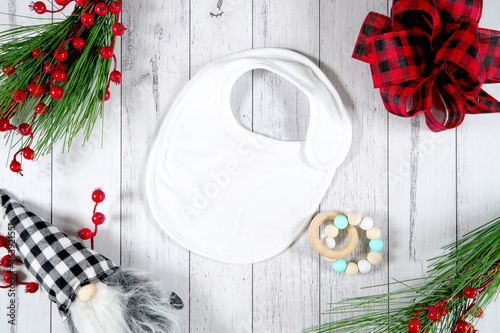 Fotografija Baby bib product mockup