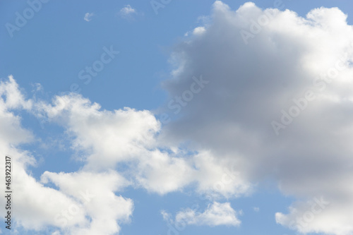 blue sky with clouds