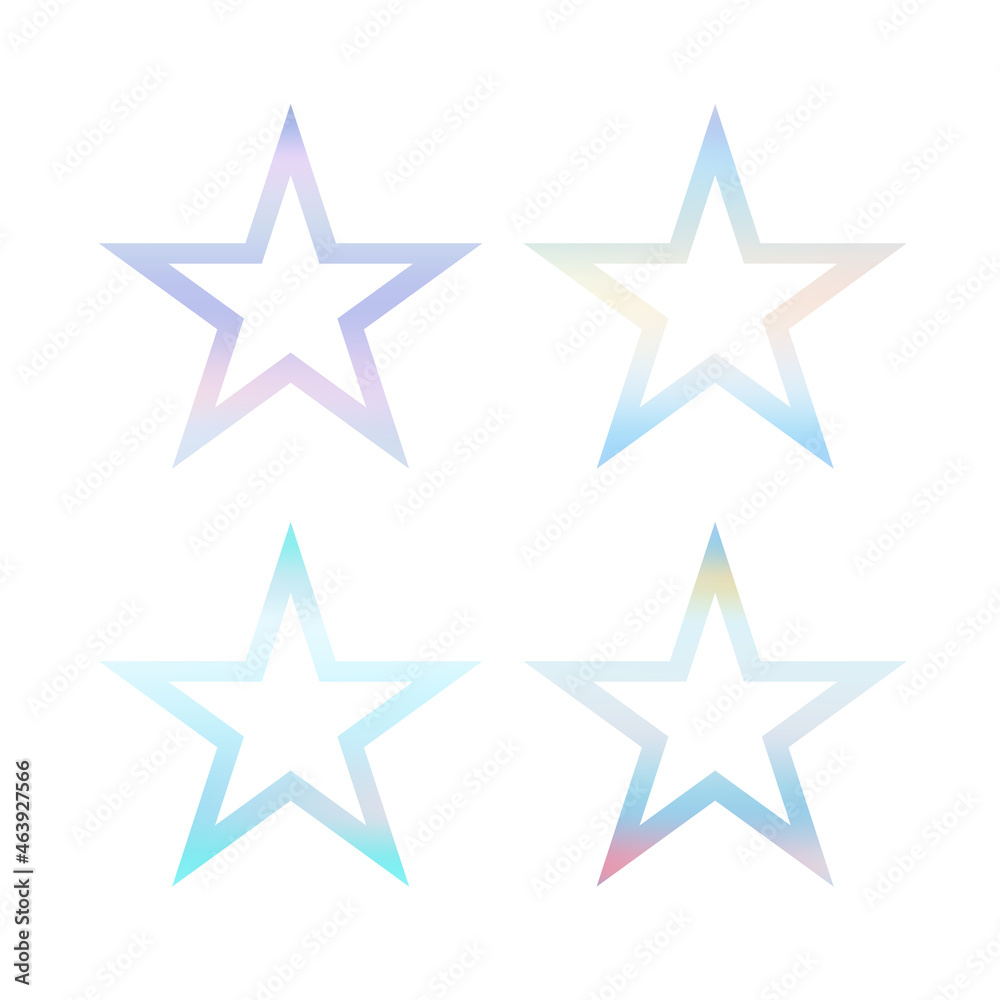 Frame in the shape gradient star in blue. Beautiful element for postcards, discounts, your text or any winter design. Vector illustration. Frame in the shape gradient star in blue. Beautiful element for postcards, discounts, your text or any winter design. Vector illustration.