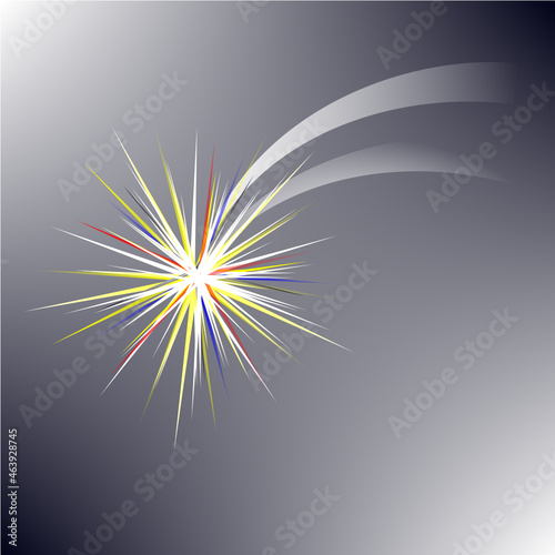 Disegno immaginario di una Stella Polare 