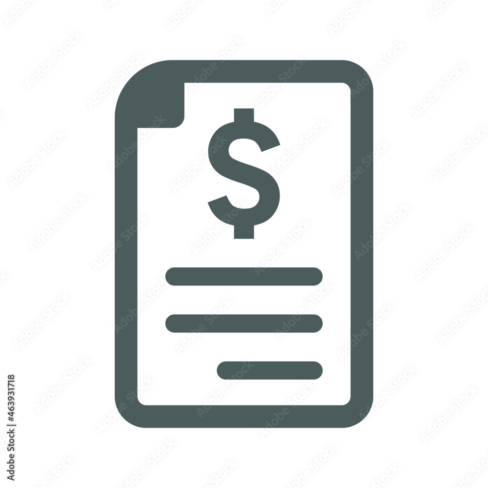 Certificate, price, agreement icon. Gray vector graphics. Certificate, price, agreement icon. Gray vector graphics.