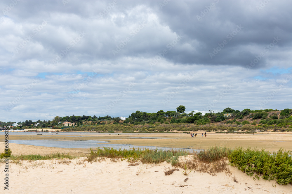 Cacela Velha beach, Ria Formosa, Algarve, Portugal	